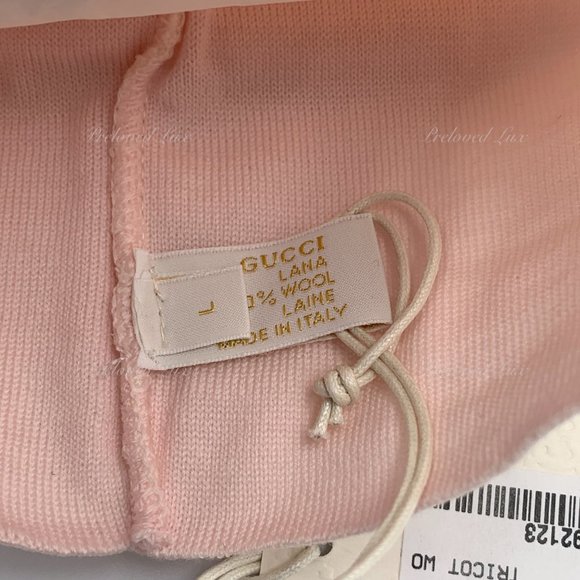 Authentic Gucci Pink Baby Hat Size L - Picture 4 of 10